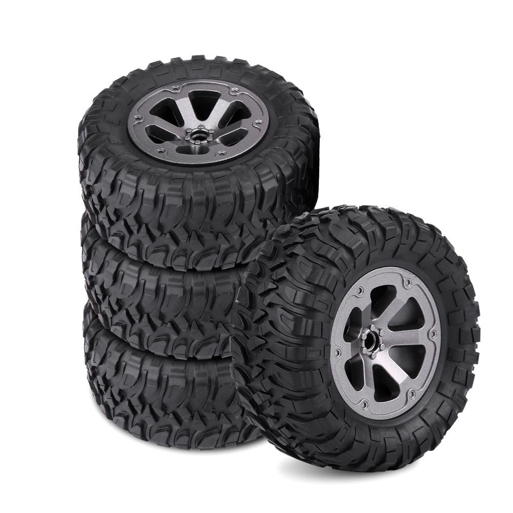 Details about / Rc Rubber Tire Long Service Life Wear‑Resistant Rc Car Tire Durable Stainless
